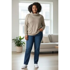 Columbia Women's Tan Pullover Sweatshirt Size Small